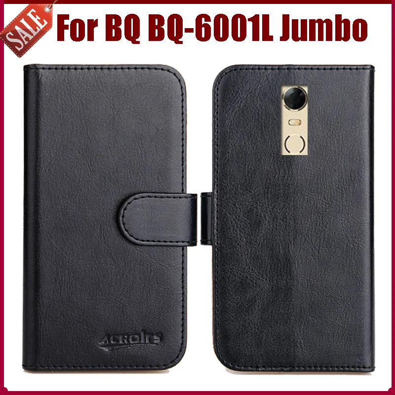 Hot Sale! BQ BQ-6001L Jumbo Case New Arrival 6 Colors Luxury Fashion Flip Leather Protective Cover Phone Bag | Мобильные телефоны и