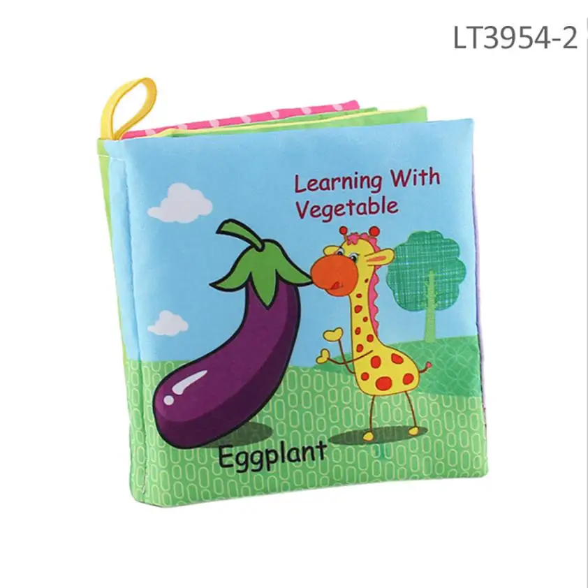Мягкая новая ткань развивающая развитие ребенка обучающая картина ББ звук книга