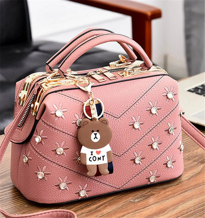 Женские ручные сумки Bolsas Para Dama красные кожаные сумки