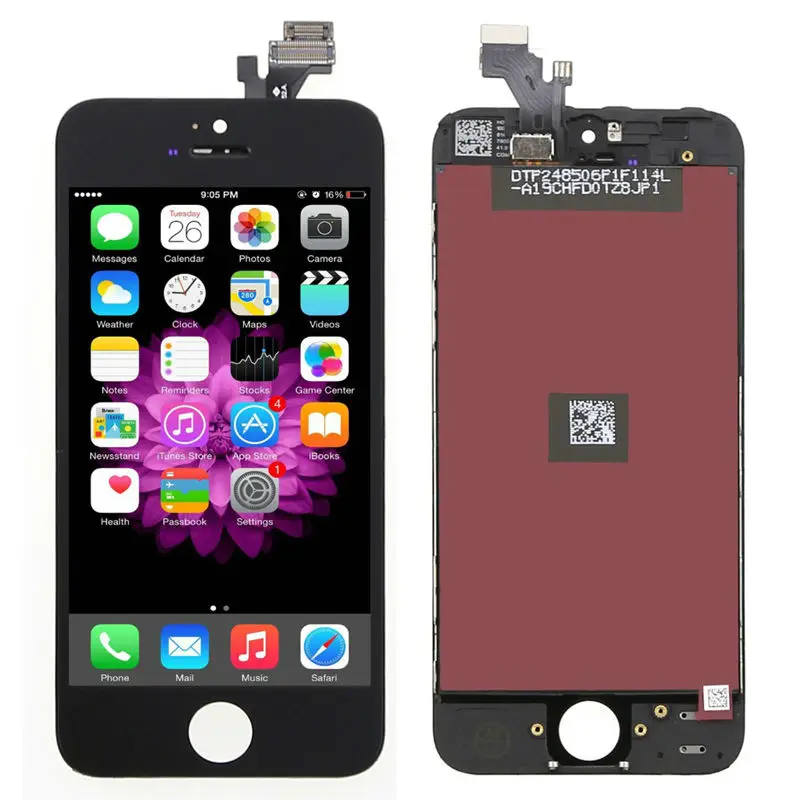 AAA + черные и белые 4 дюймов Экран Замена для iPhone 5 5S 5c ЖК-дисплей с сенсорным