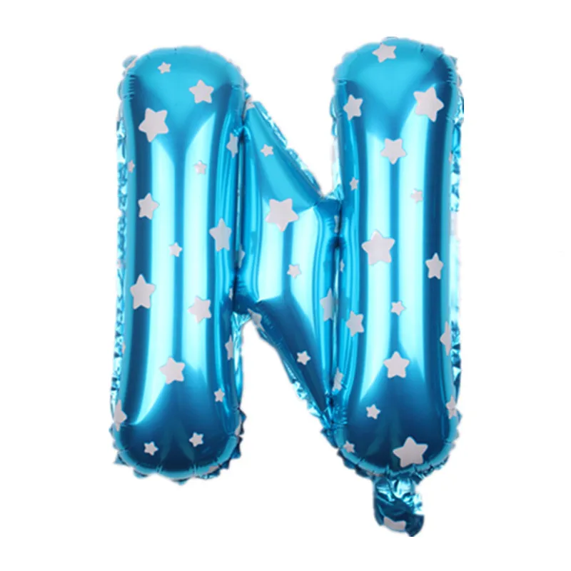1 шт. алюминиевые воздушные шары XXPWJ украшения для вечеринок с буквами на день