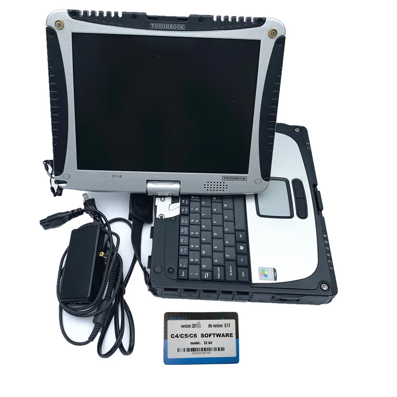 MB Star C5 SD подключения плюс ноутбук с новейшим программным обеспечением HDD 360 ГБ SSD V2019.09 Vediamo/DTS/D. Как установлен ноутбук CF19 Toughbook