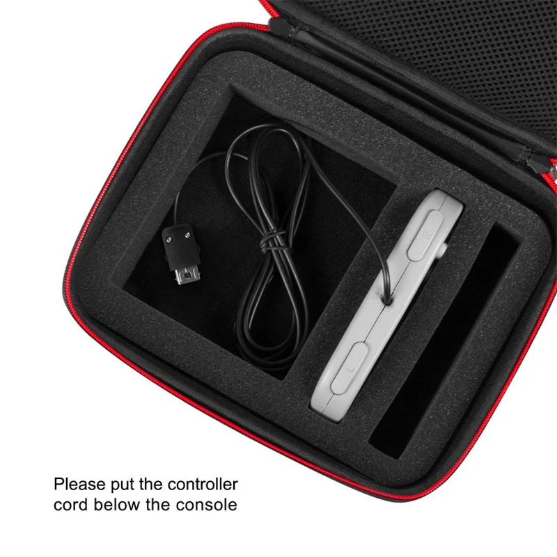 Чехол для игры сумка Nintendo Switch Case SNES Super NES Classic Mini подходит 2 контроллеров зарядное