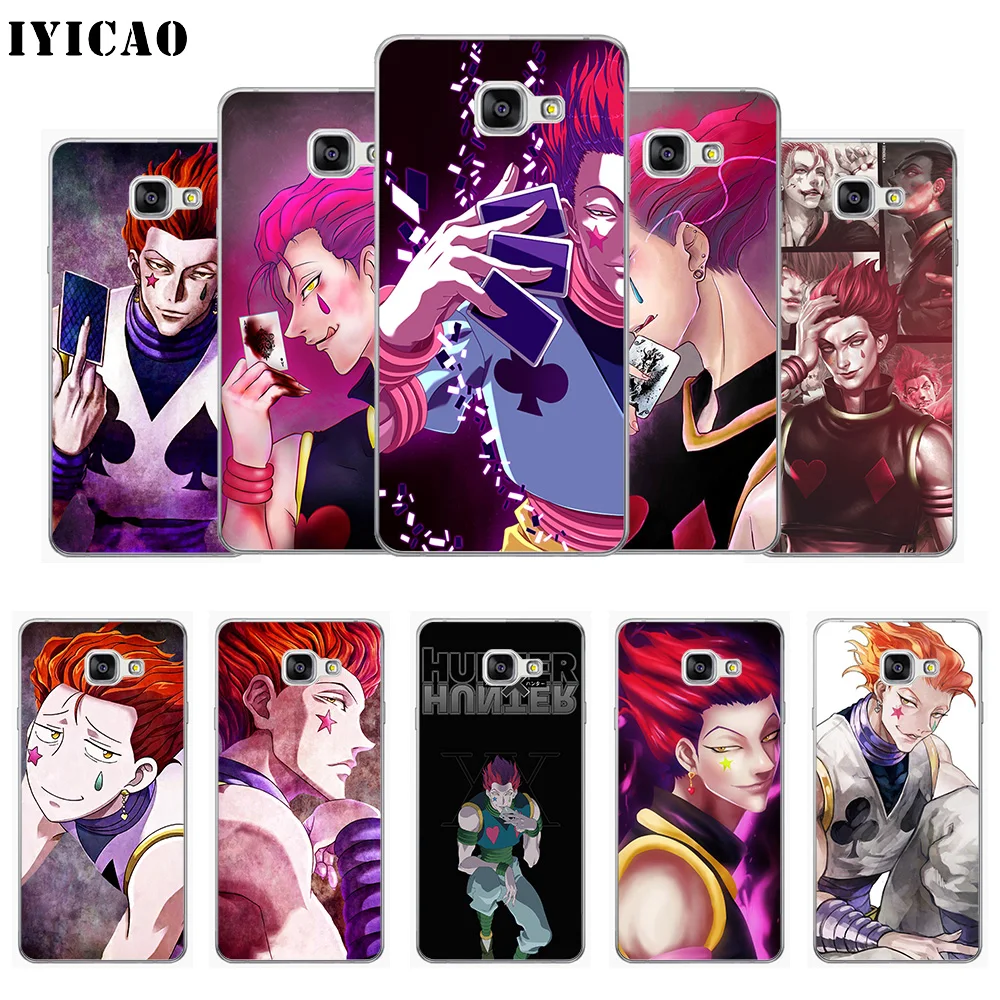 IYICAO Hisoka hunter x Мягкий силиконовый чехол для телефона Samsung A10 A30 A40 A50 A70 M10 M20 M30 TPU |