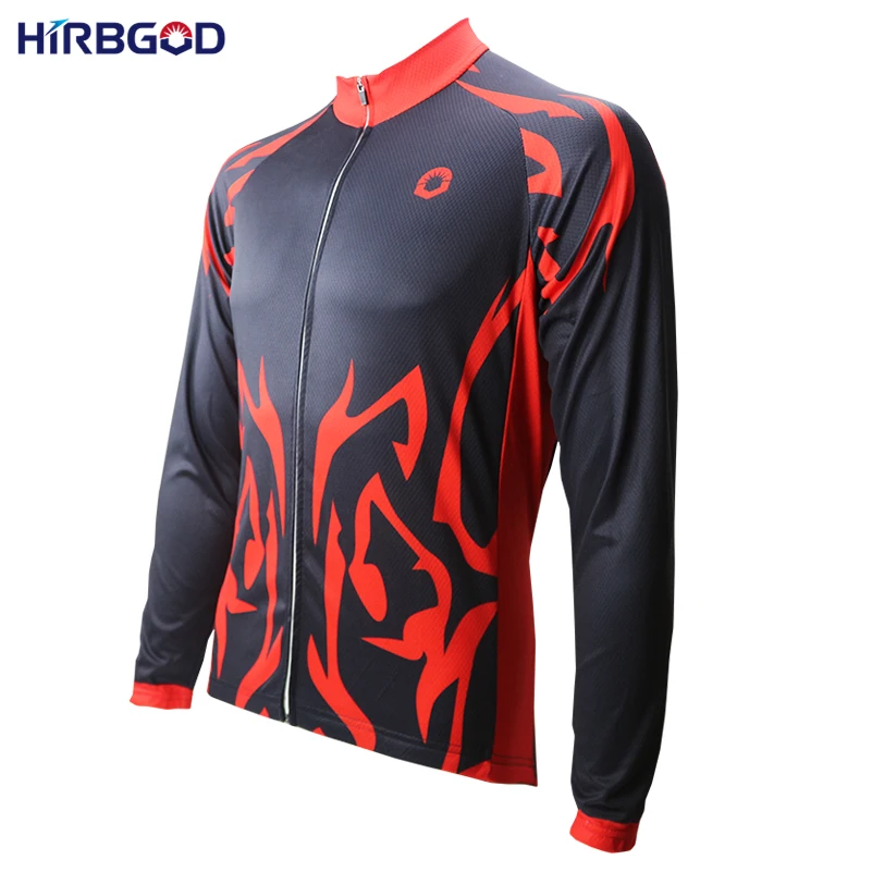 Велобрюки HIRBGOD HY483 с длинным рукавом трикотажный комплект одежды для езды на