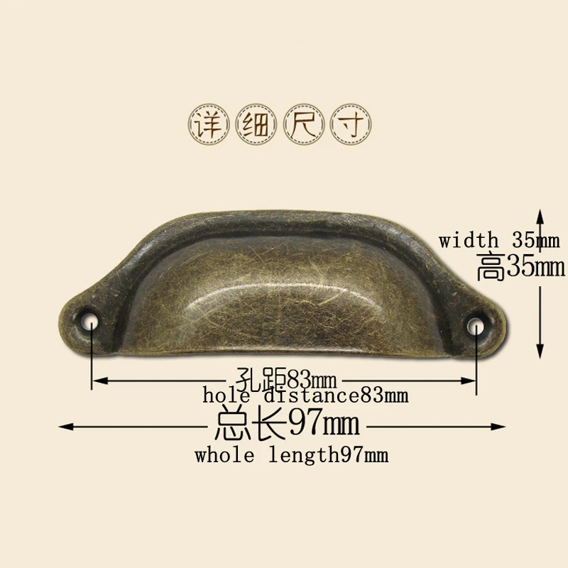4 шт. выдвижные ящики для шкафа в стиле ретро | Обустройство дома