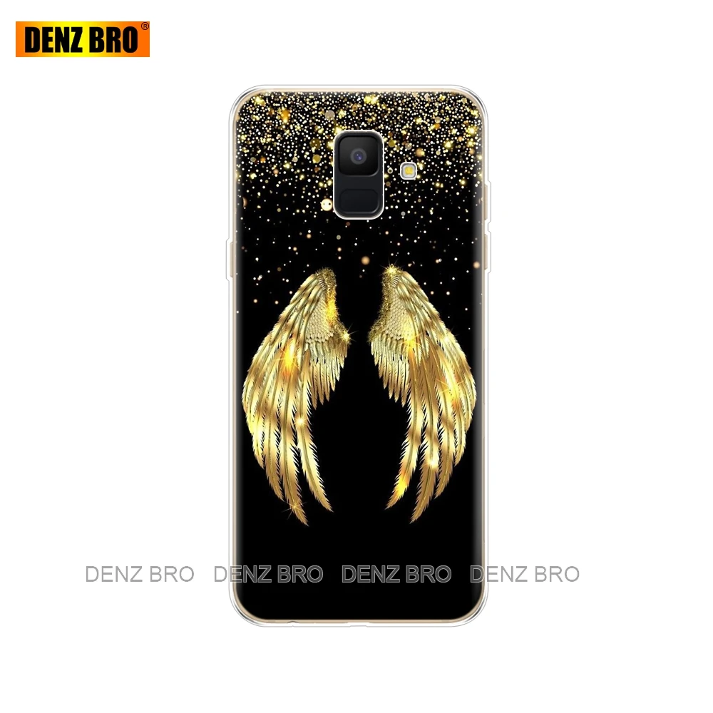 61789 Для samsung Galaxy A6 чехол Dual SIM SM A600 A600F для samsung A6 plus A605 A605F чехол с рисунком защитный чехол бампер - Цвет: 61789