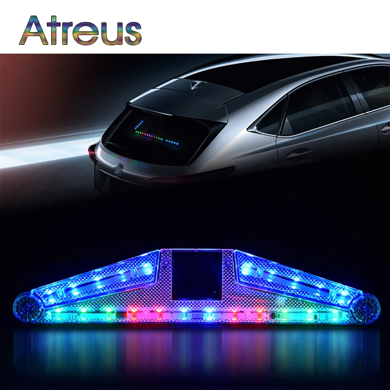 Atreus Автомобильный светодиодный стробоскоп для Renault duster clio Lada Opel VW аксессуары polo