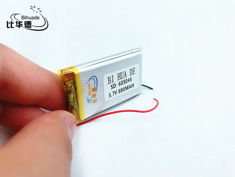 

li-po 1pcs 3.7V,880mAH,[603046] Polymer lithium ion / Li-ion battery for TOY,POWER BANK,GPS,mp3,mp4,cell phone,speaker