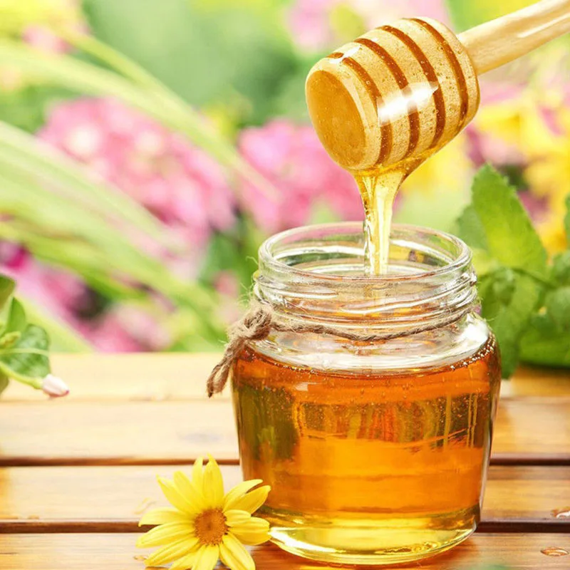 Медовый деревянный ковш мини палочка для перемешивания ложка деревянная медовая