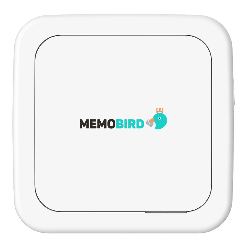 White Printer Issyzonepos Bluetooth фотопринтер iOS Android Портативный стикертермальный принтер мини карманный принтер для заметок бесплатное приложение подарок на день рождения - Цвет: White Printer