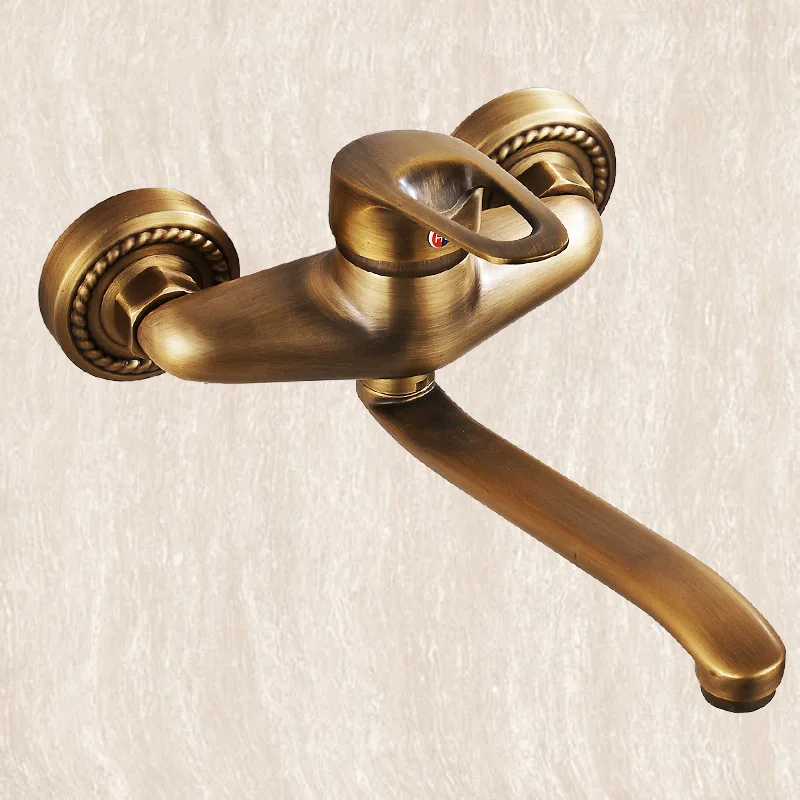 Uythner новый стиль бесплатная доставка античный латунный Смеситель для ванной