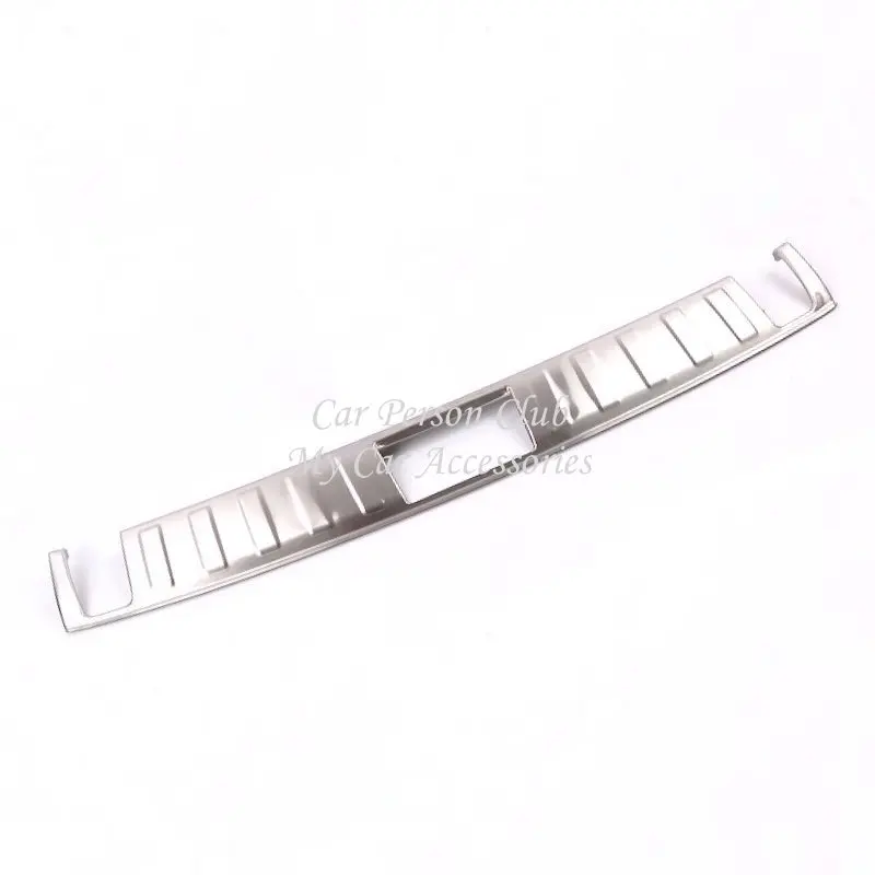 01-Interior 1pcs Задняя накладка из нержавеющей стали, порог для багажника, накладка, отделка для коробки передач для Jeep Renegade-, аксессуары для стайлинга автомобилей - Цвет: 01-Interior 1pcs