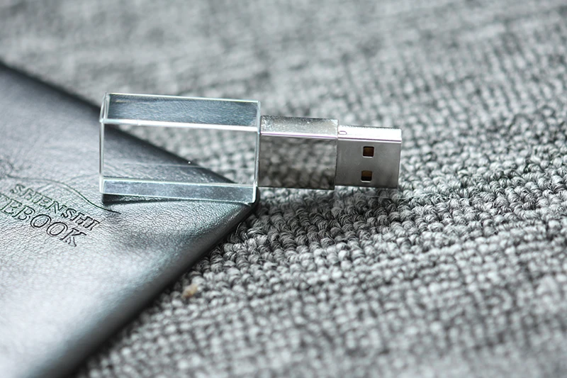 JASTER Crystal usb 2,0 палочки 3d печать логотип на заказ 4 ГБ 16 ГБ флеш-накопитель 32 Гб 64 Гб прозрачное стекло(более 10 шт. бесплатный логотип