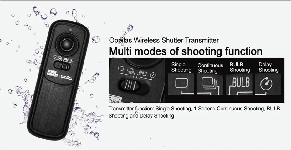 Pixel RW-221 L1 Беспроводной дистанционного спуска затвора Управление для Panasonic G1 G2 G3 G5 G6 G7 G10 GH1 GH2 GH3 GH4 GX1 L1 L10 LC-1 FZ20