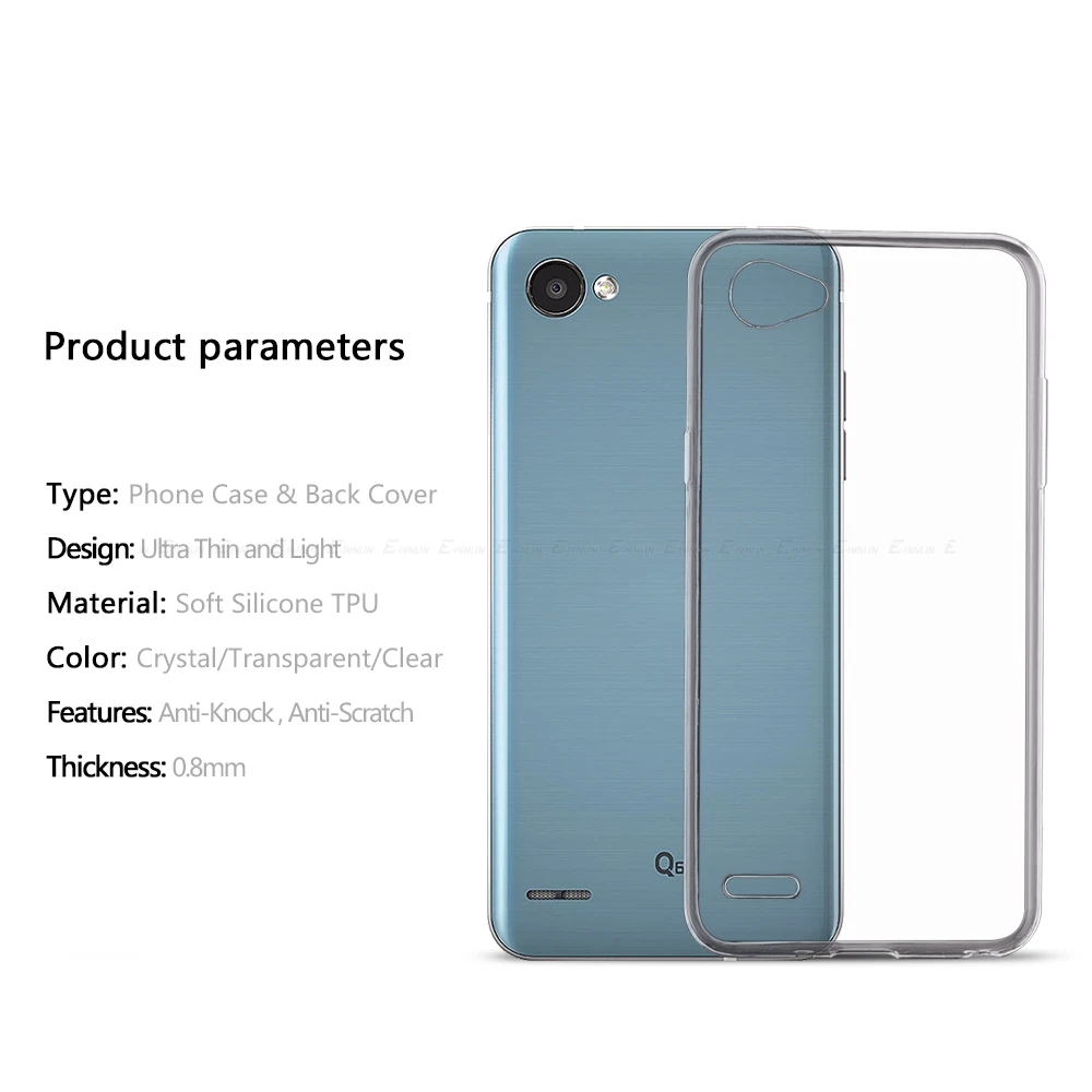 Прозрачный прозрачный мягкий чехол для LG Velvet G8X G8S G7 G6 G5 V60 V50S V50 V40 V35 V30 V30S Plus ThinQ