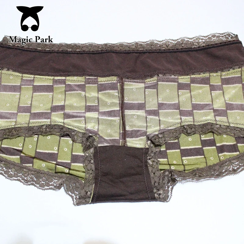 MagicPark женские трусики плюс размер сексуальное нижнее белье с низкой талией