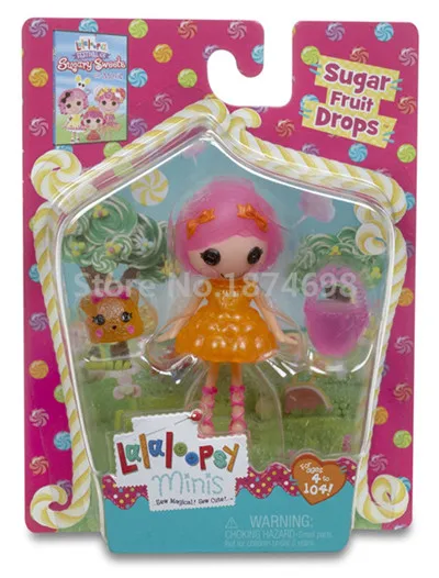 Новые игрушки Мини Lalaloopsy кукла Minis Коллекционная фигурка игрушка куклы для девочек детские рождественские подарки - Цвет: Золотой