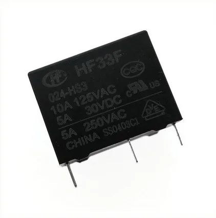 10 шт. реле HF33F Φ DIP4 5V 12V 24V JZC 33F|Аксессуары для батарей и ЗУ| |