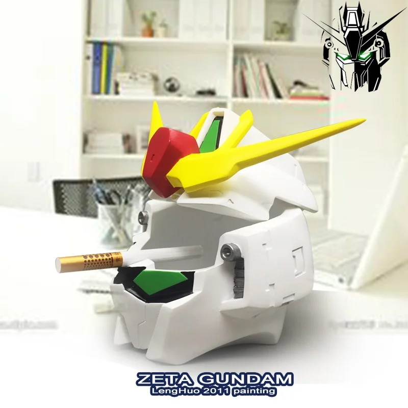 Oussirro зет модель Gundam из каучука и креативная пепельница вакуумный робот-пылесос аксессуары для рабочего стола L2059