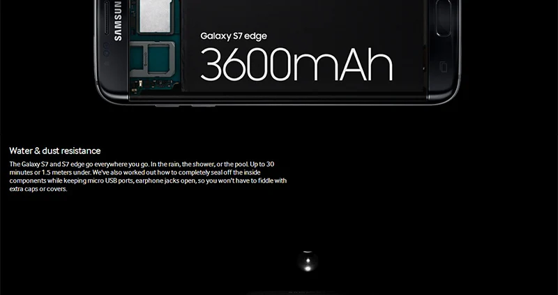 Мобильный телефон samsung Galaxy S7 Edge Android 4G LTE 5," 12 МП 4 Гб ОЗУ 32 ГБ/64 Гб ПЗУ NFC gps смартфон