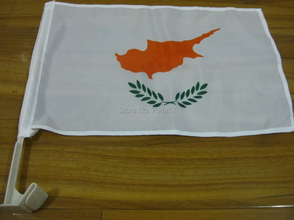 30x45 см Kbrs Cumhuriyeti Cyprus автомобильный оконный баннер флаг бесплатная доставка|flags free
