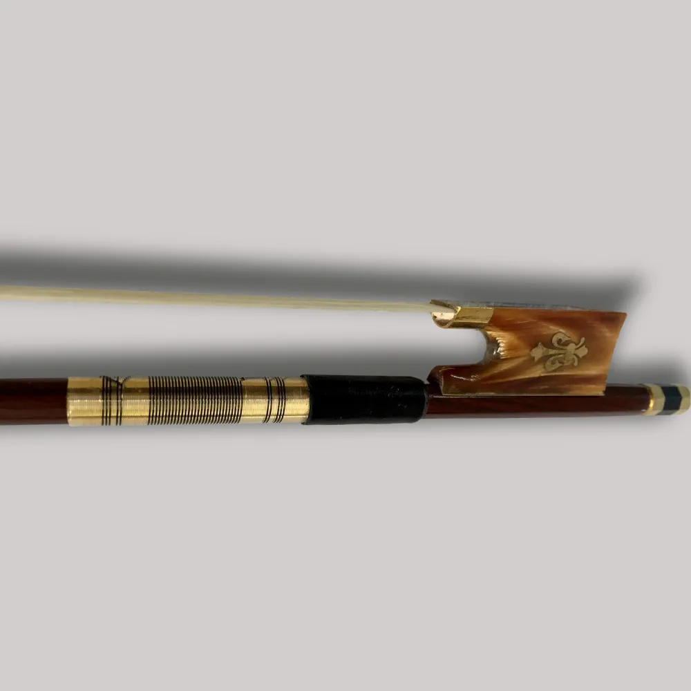 Тонкий лук для скрипки из бразильского дерева TONGLING 4/4 Ox Horn Frog детали резная