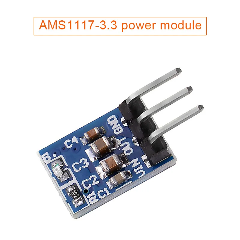 

AMS1117-3.3 Voltage Regulator Step Down Power Supply Module 3.3V 800mA