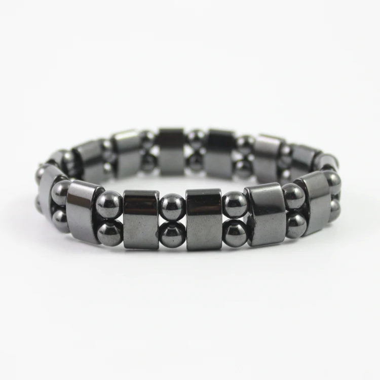 Магнитный браслет из Гематитовых бусин в подарок на день рождения HB1004|gifts 12 year old