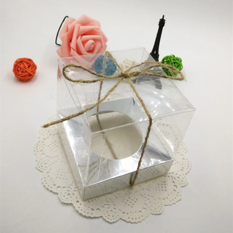 9*9*9cm PVC Clear Gift Box Wedding Favors Gift Wrapping Birthday Party Decoration Kids Candy Cupcake Box With Bottom&Hemp Rope
9*9*9cm PVC Clear Gift Box Wedding Favors Gift Wrapping Birthday Party Decoration Kids Candy Cupcake Box With Bottom&Hemp Rope