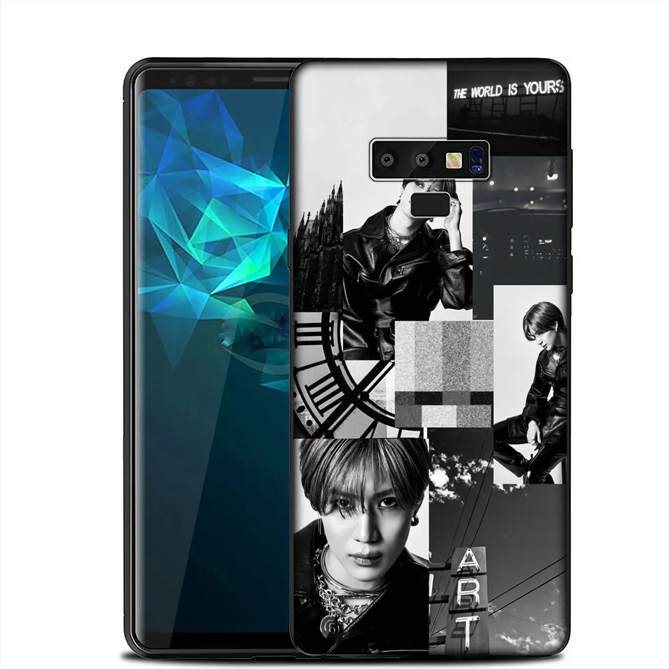 IYICAO SHINee KPOP Boy group Мягкий силиконовый чехол для Samsung Galaxy A6 A9 A8 A7 2018 A3 A5 2016 2017 Note 9 8 10 Plus