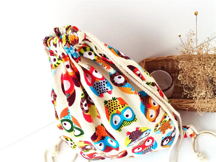 Вместительный рюкзак из хлопка и корзина для белья сумка пляжной путешествий