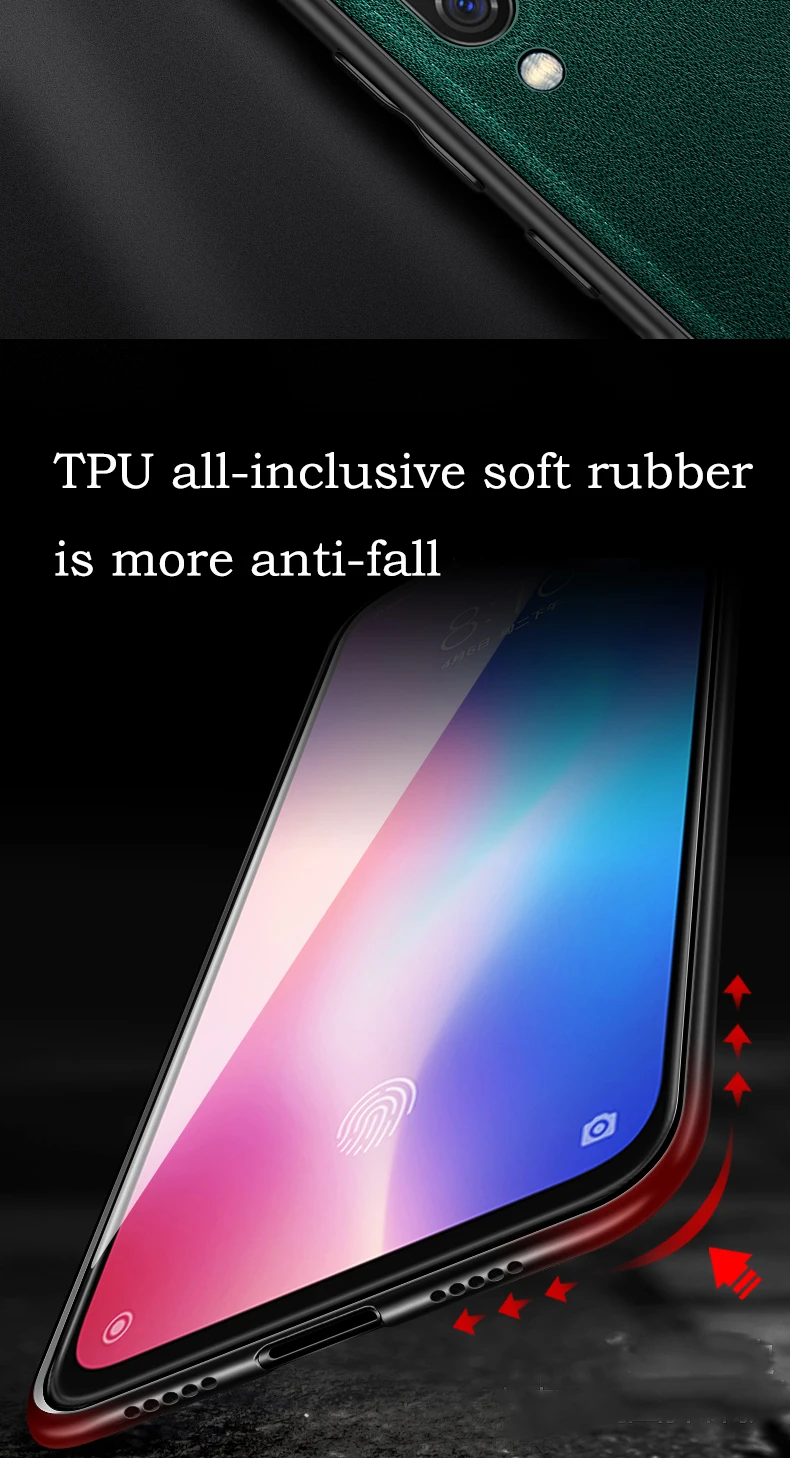 Противоударный чехол для Xiaomi mi 9 8 Pro SE CC9 CC9E A3 Lite 9T mi x 2 2S 3 Red mi K20 Pro Note 7 Чехол из искусственной кожи с тиснением