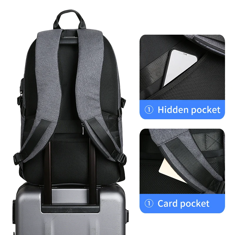 Мужской многофункциональный рюкзак Mark Ryden с выходом USB для зарядки подходит