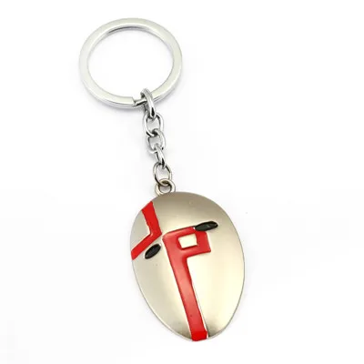 J Store аниме Токийский Гуль металлическая фигурка маска Touka Kirishima Kaneki брелок Кена Подвески брелки мужские ювелирные изделия - Цвет: 5