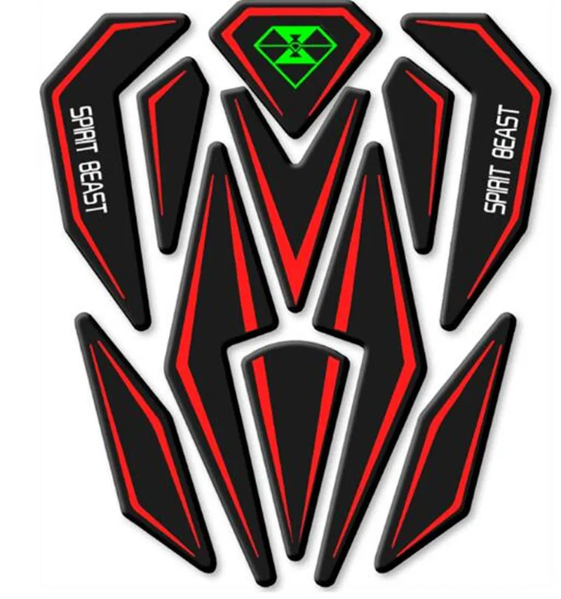 Наклейка на мотоцикл SPIRIT BEAST Moto Pegatinas Gas Feul накладка бак наклейки Autocollant