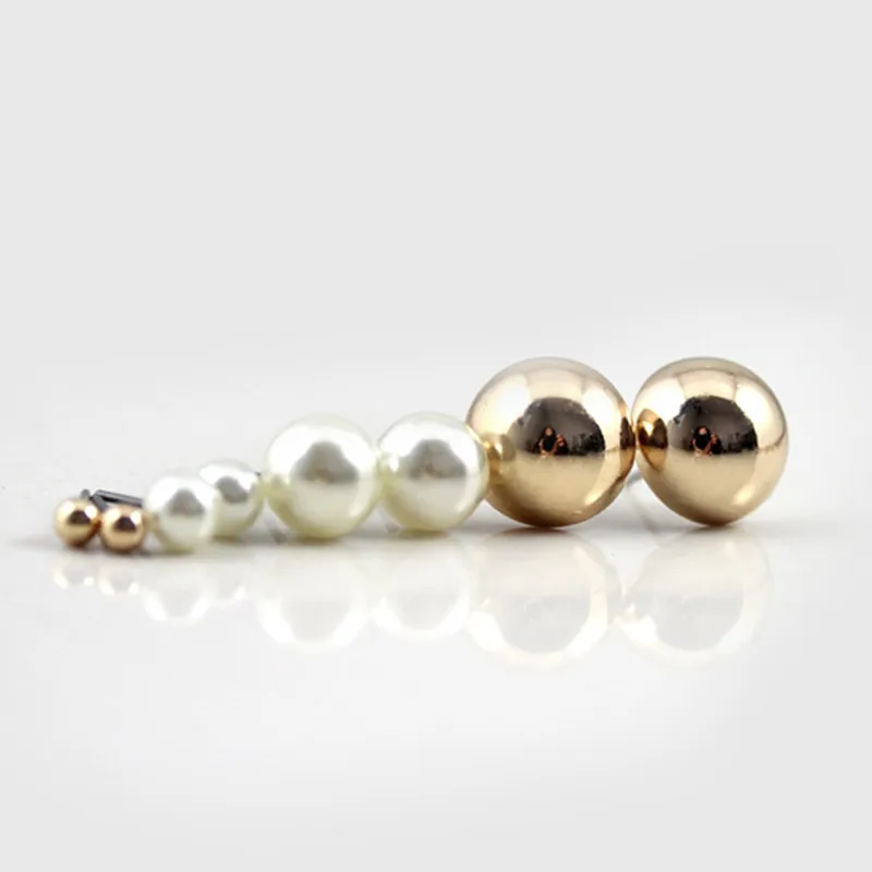 12 пар/комплект женские круглые серьги гвоздики|12 pairs|earrings setset fashion |