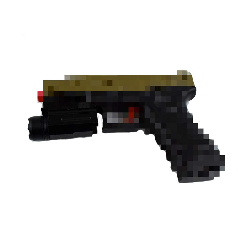 Страйкбол пистолет свет ручной фонарь светодиодный винтовка пистолет тактический фонарь для 20 мм рельс Мини Белый свет Глок 17 19 пистолет страйкбол лампа