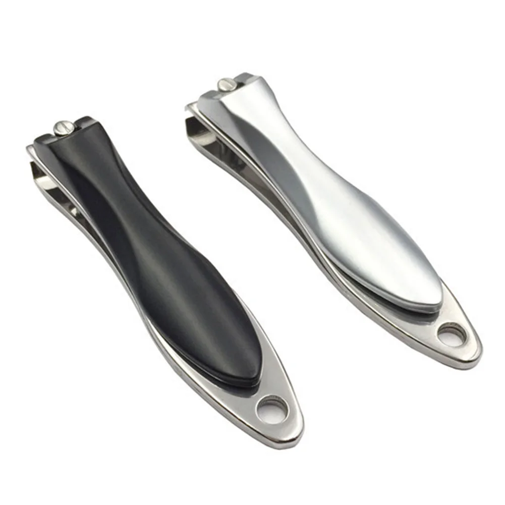 Blades Durable Nail Clippers Fingernail Cutter Anti-skid Handle Opening Stainless Steel Fashion Appearance | Красота и здоровье