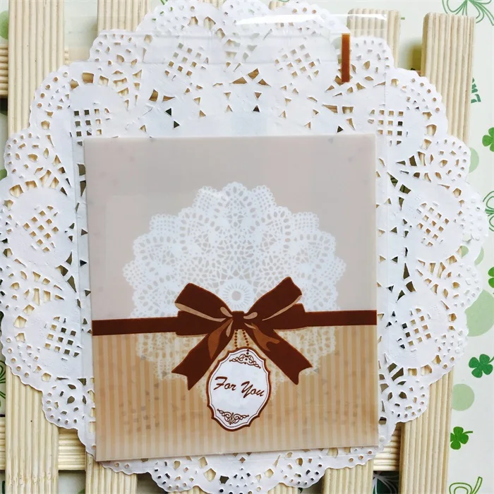 Прозрачные пластиковые пакеты для упаковки печенья 22 дизайна 100 шт. свадебные