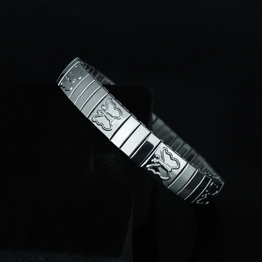 Браслеты для женщин и мужчин ювелирные изделия браслет в виде животного Бабочка