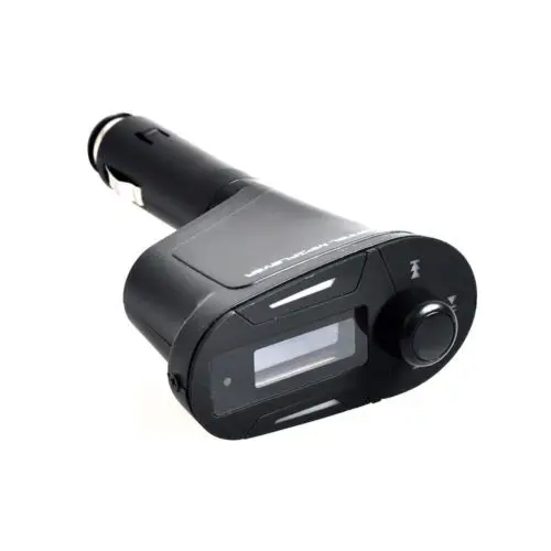 Новый беспроводной FM-модулятор с пультом дистанционного управления USB SD MMC Синий