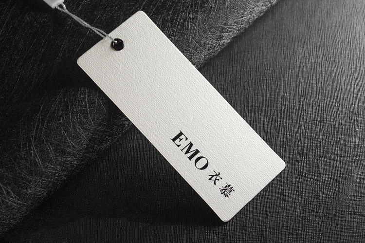 Пользовательские подвесные бирки/печать на одежде бумажная подвесная