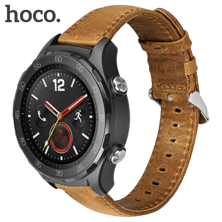 HOCO высококачественный ремешок из натуральной кожи для Huawei Watch 2 идеальный