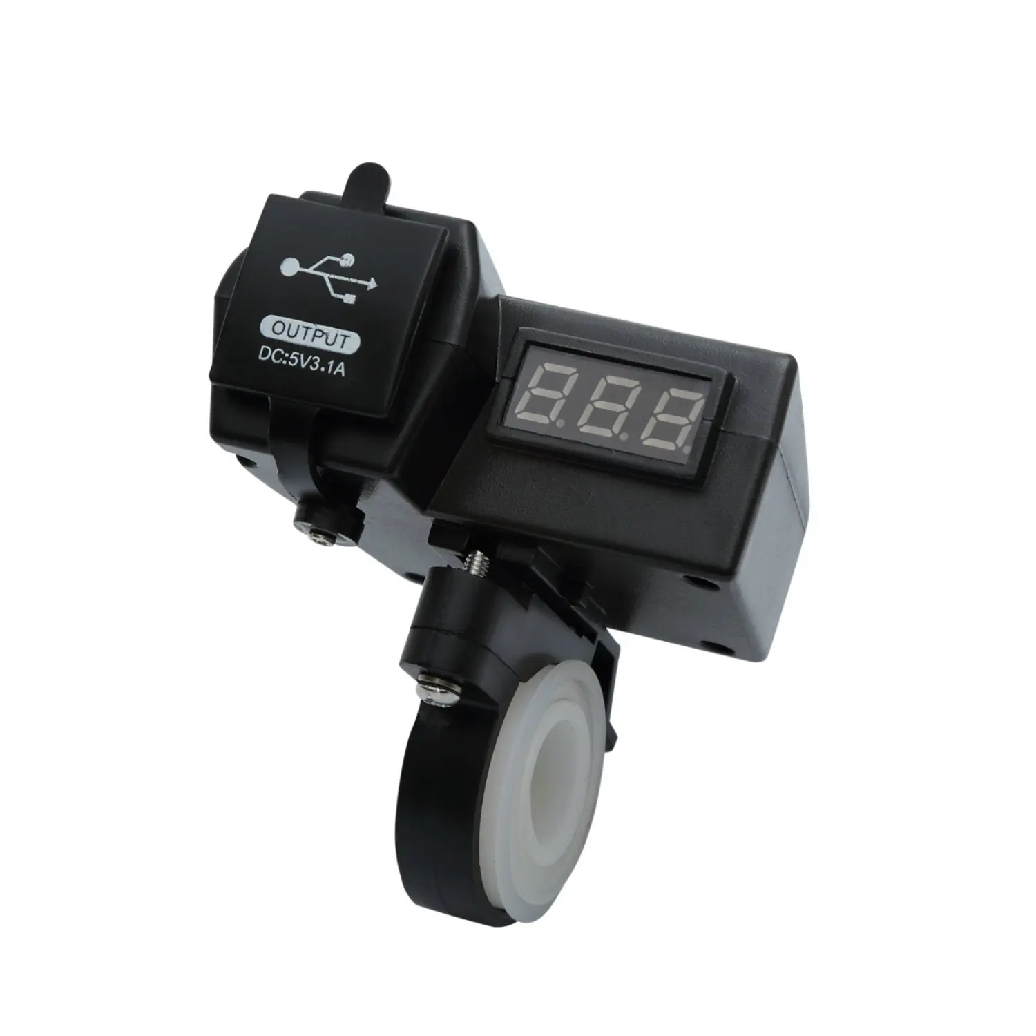 Зарядное устройство USB для мотоцикла с вольтметром и переключателем ВКЛ./ВЫКЛ. 5 в