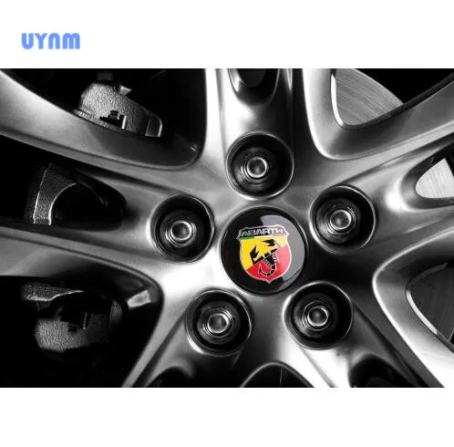Автомобильные аксессуары UYNM колпачки для колес автомобильные наклейки Abarth 124 Spider