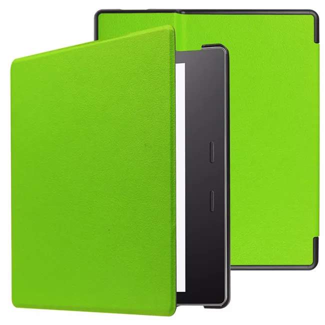 green Чехол для Kindle Oasis 3 чехол для Kindle Oasis 2+ стилус+ пленка для экрана - Цвет: green