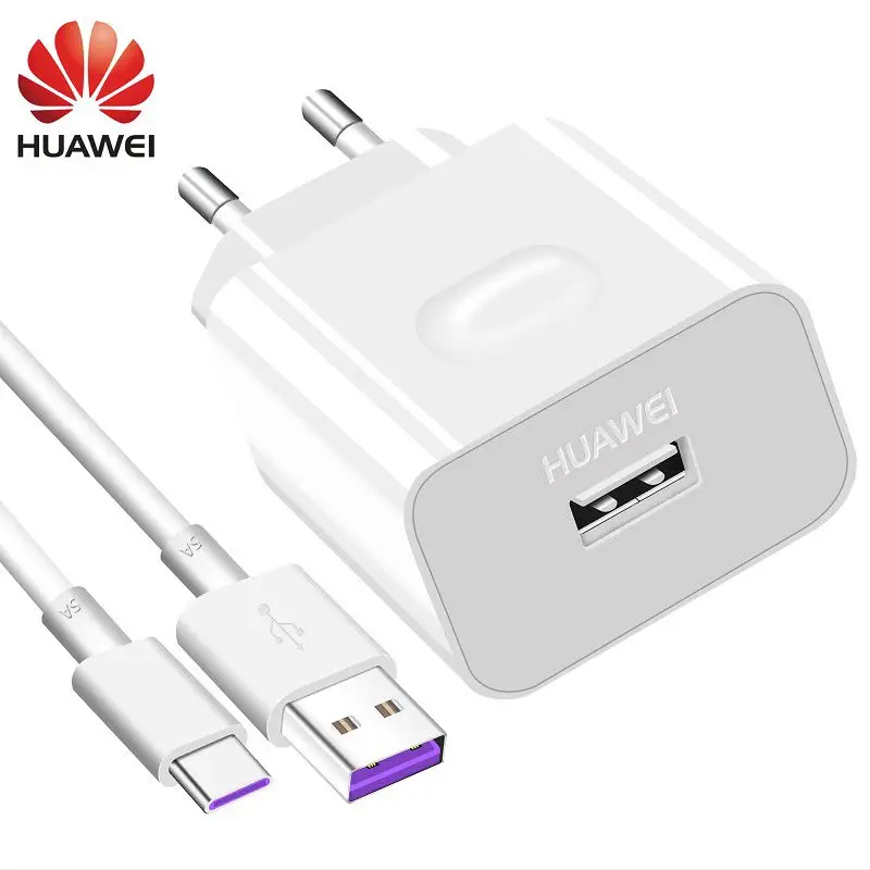 Honor 10 View 10 USB зарядное устройство для путешествий SuperCharge быстрая оригинальная 5V4. 5A 5A usb type C кабель P20 Pro Lite P10 P9 Plus Nova 3e