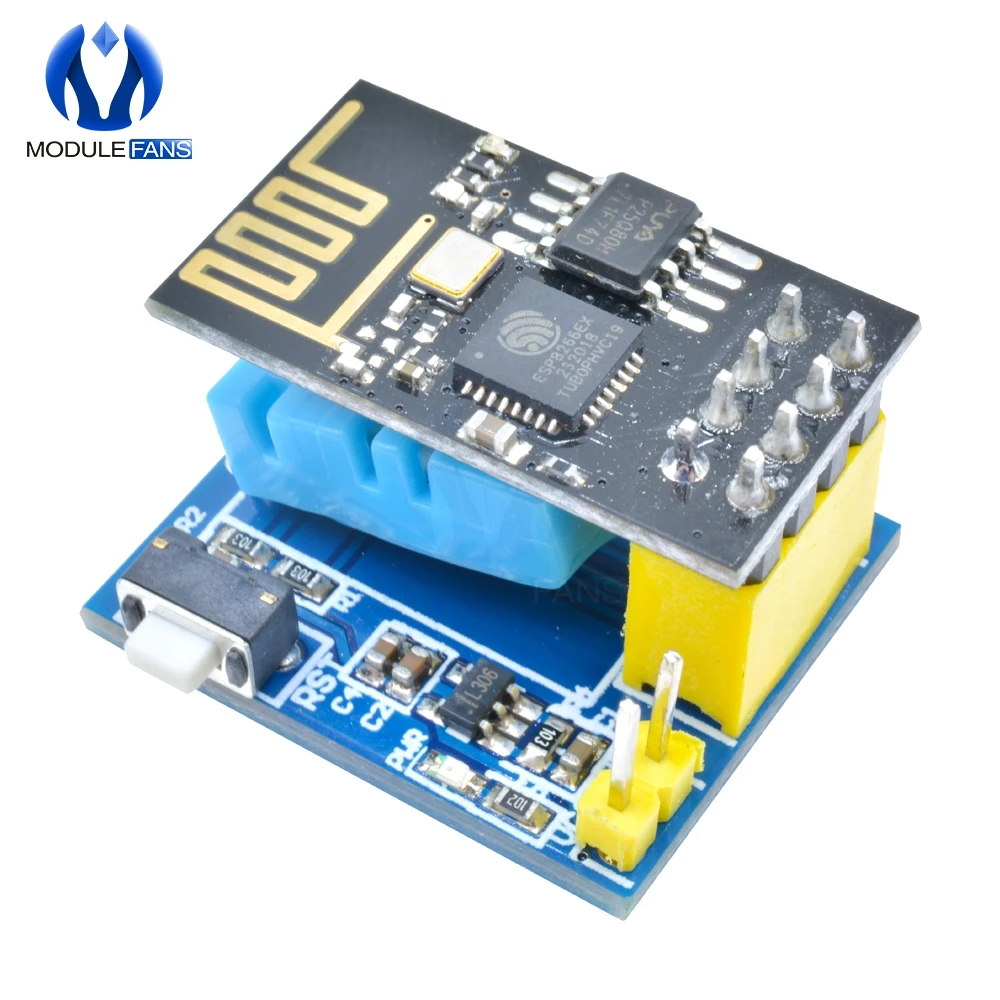 ESP8266 ESP 01 ESP01 Серийный беспроводной WIFI модуль DHT11 датчик температуры и влажности