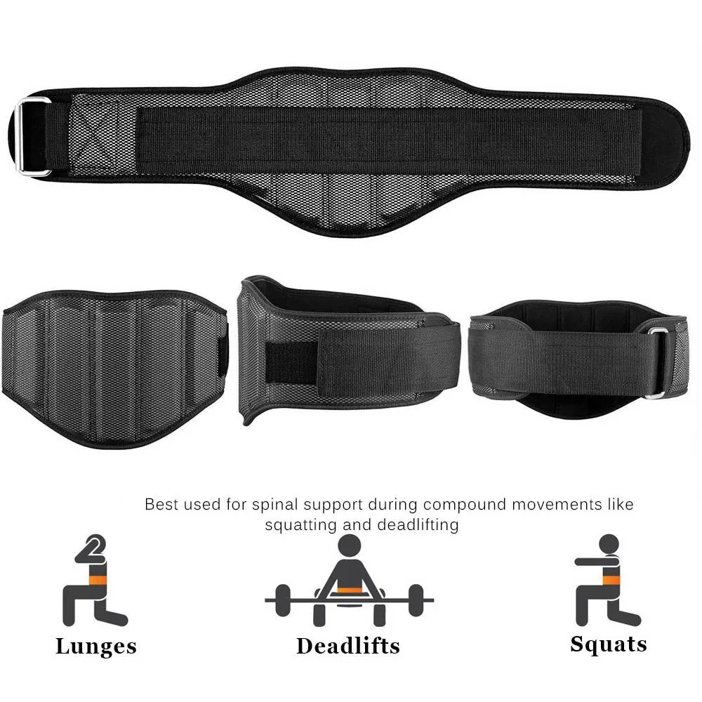 Регулируемый пояс для тяжелой атлетики мужчин и женщин EVA Премиум штангиниста